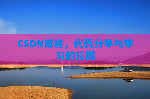 CSDN博客，代码分享与学习的乐园